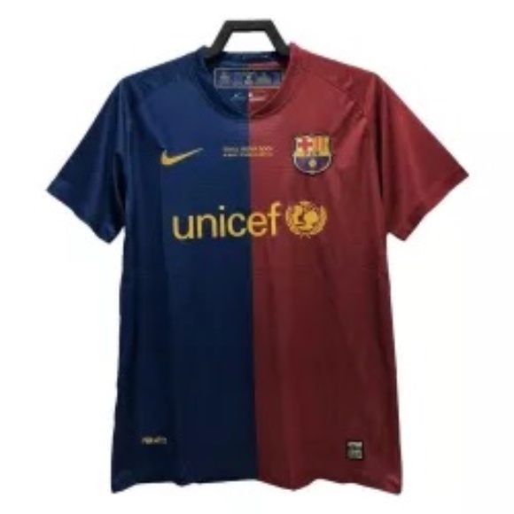 FC Barcelona Retro Vintage Football/Soccer Jersey - Picture 1 of 2